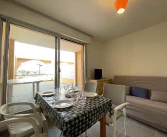 en location saisonnière Studio cabine Sète