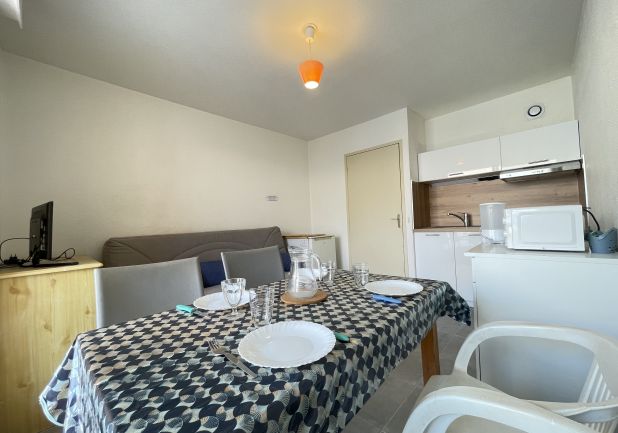 en location saisonnière Studio cabine Sète