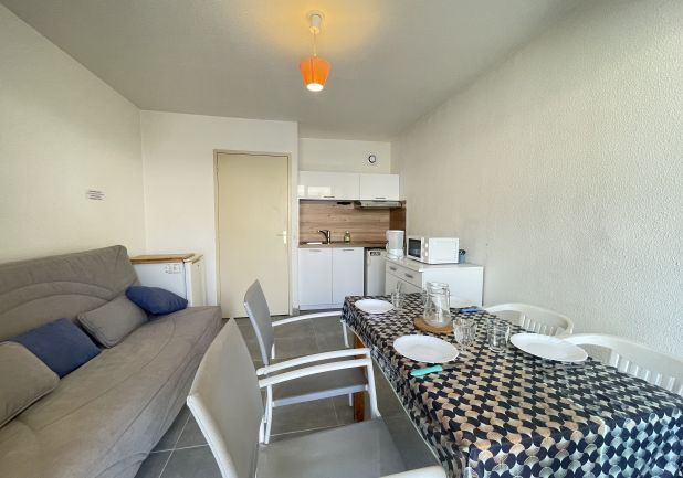 en location saisonnière Studio cabine Sète