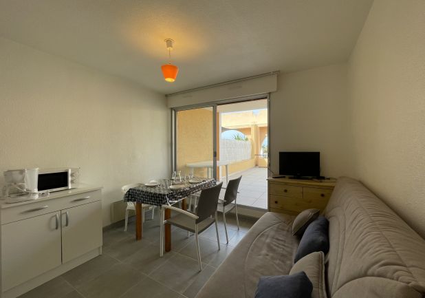 en location saisonnière Studio cabine Sète