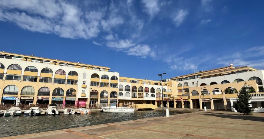 en location saisonnière Studio cabine Sète