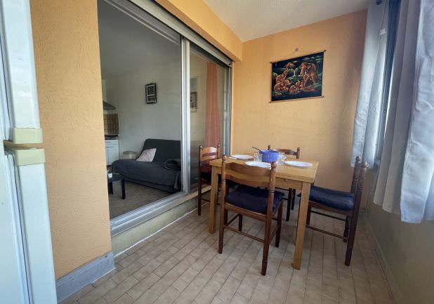 en location saisonnière Studio cabine Sète