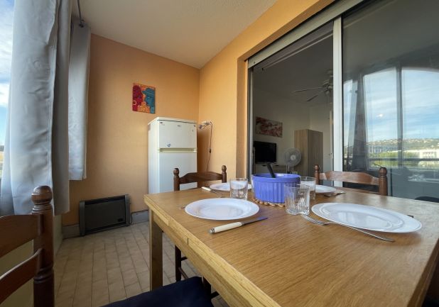 en location saisonnière Studio cabine Sète