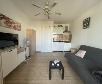 en location saisonnière Studio cabine Sète