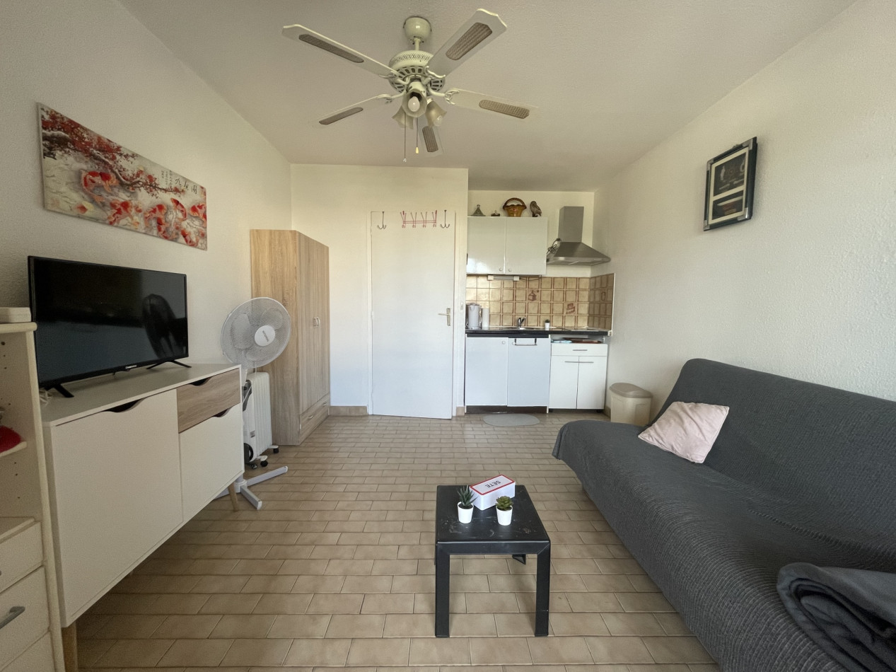 en location saisonnière Studio cabine Sète - Photo 2