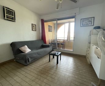 en location saisonnière Studio cabine Sète