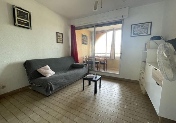 en location saisonnière Studio cabine Sète