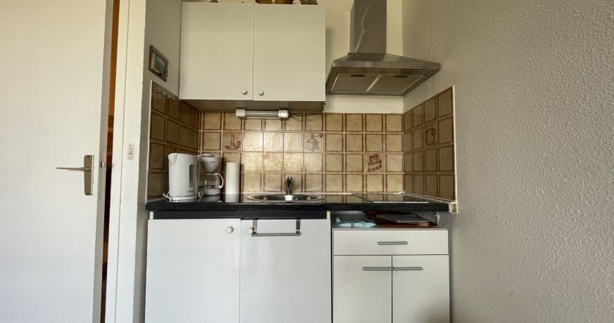 en location saisonnière Studio cabine Sète