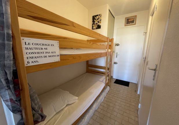 en location saisonnière Studio cabine Sète