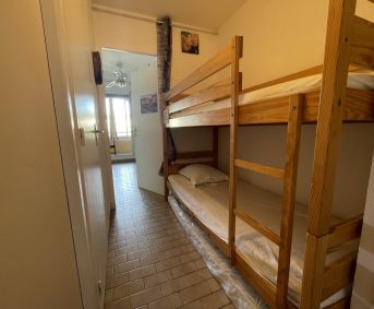 en location saisonnière Studio cabine Sète