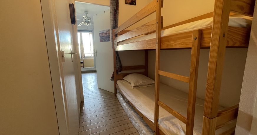 en location saisonnière Studio cabine Sète