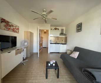 en location saisonnière Studio cabine Sète