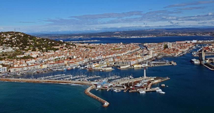 en location saisonnière Studio cabine Sète