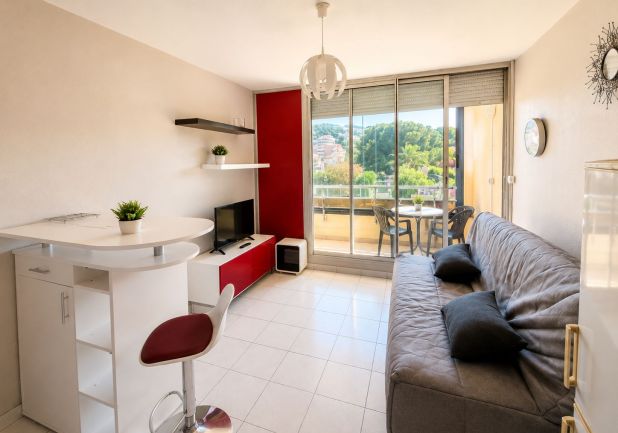 en location saisonnière Studio cabine Sète