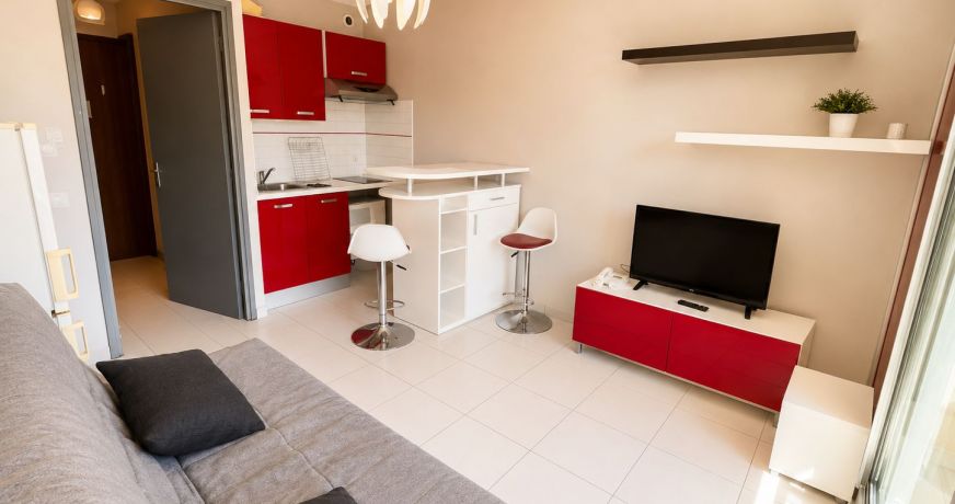en location saisonnière Studio cabine Sète