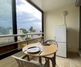 en location saisonnière Studio cabine Sète