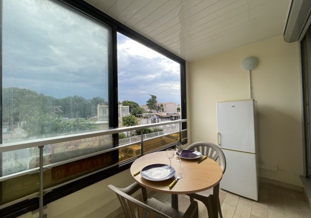 en location saisonnière Studio cabine Sète