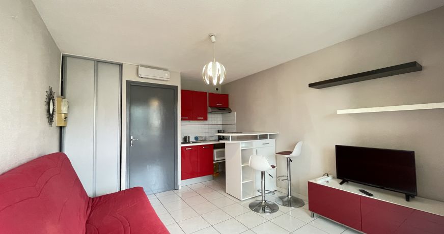 en location saisonnière Studio cabine Sète