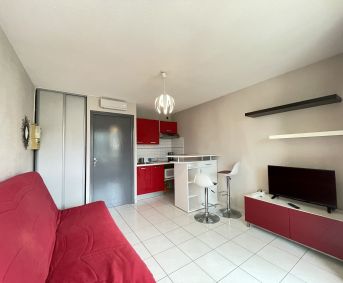 en location saisonnière Studio cabine Sète