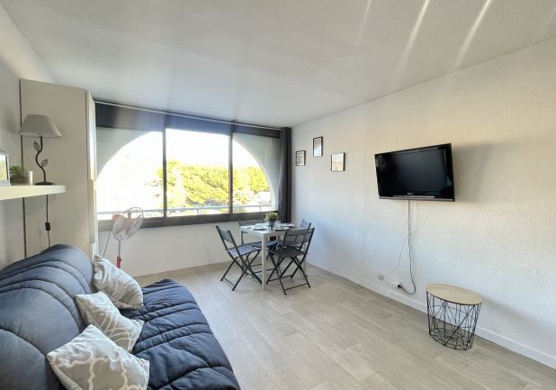 en location saisonnière Studio cabine Sète