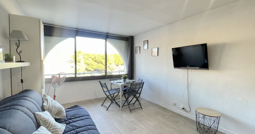 en location saisonnière Studio cabine Sète