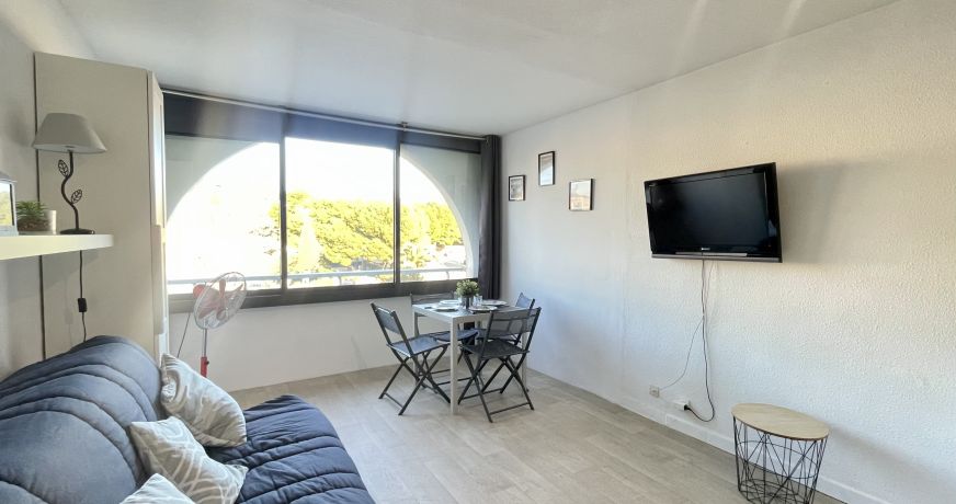 en location saisonnière Studio cabine Sète
