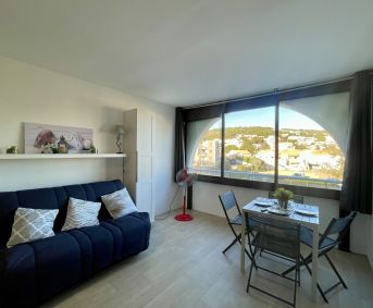 en location saisonnière Studio cabine Sète