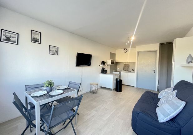 en location saisonnière Studio cabine Sète