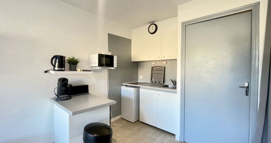en location saisonnière Studio cabine Sète