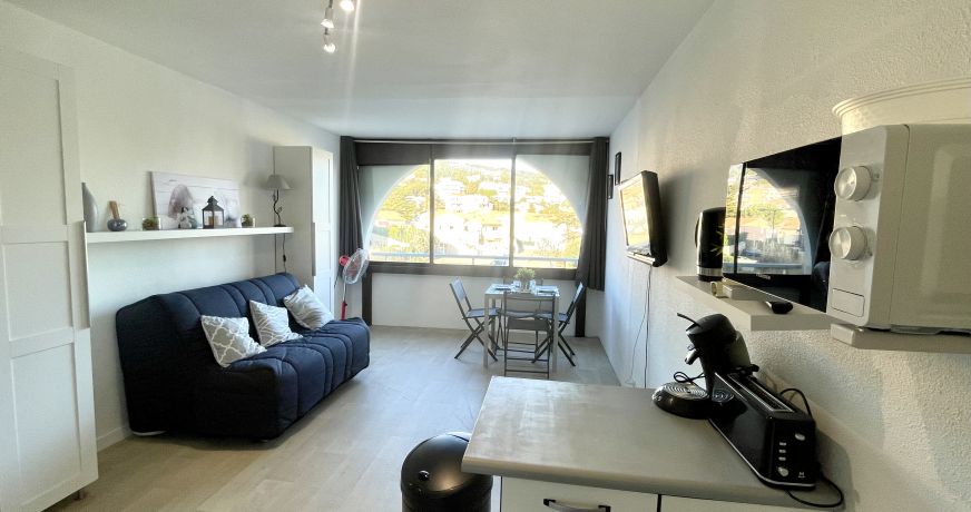 en location saisonnière Studio cabine Sète