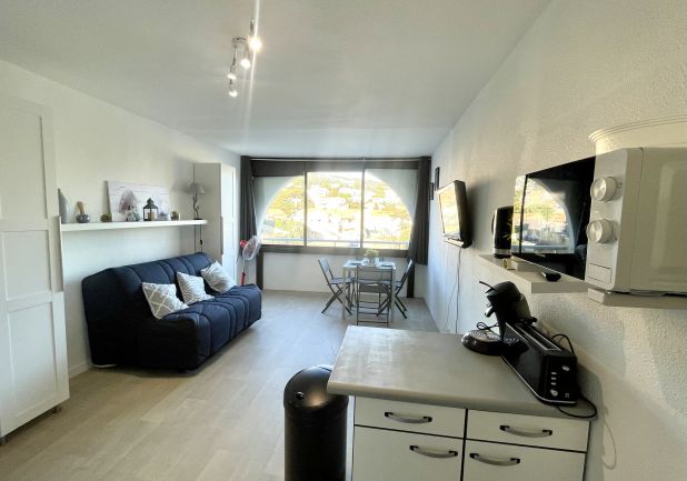 en location saisonnière Studio cabine Sète