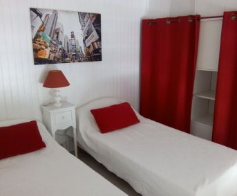 en location saisonnière Studio cabine Sète