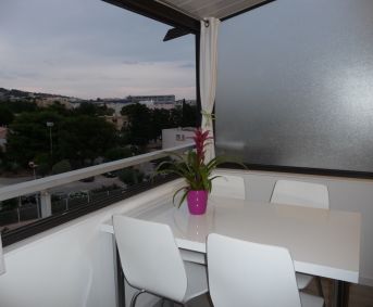 en location saisonnière Studio cabine Sète