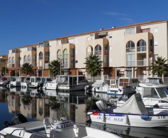 en location saisonnière Studio cabine Sète