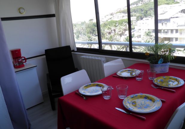 en location saisonnière Studio cabine Sète