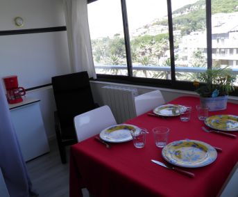 en location saisonnière Studio cabine Sète