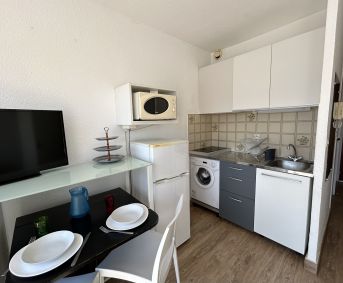 en location saisonnière Studio cabine Sète