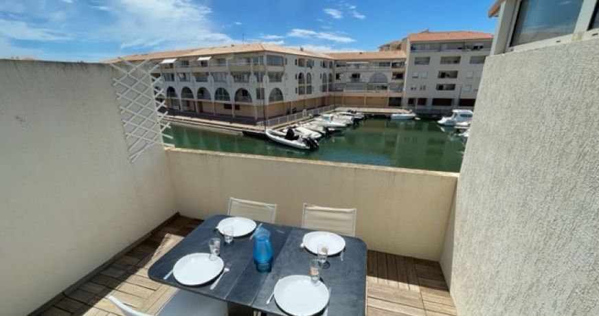 en location saisonnière Studio cabine Sète