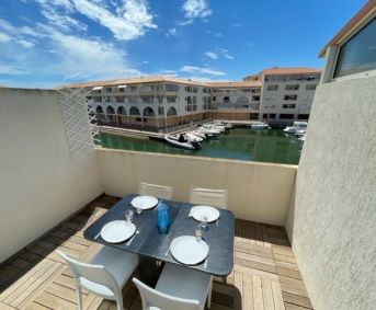 en location saisonnière Studio cabine Sète