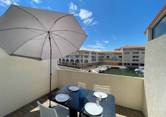 en location saisonnière Studio cabine Sète