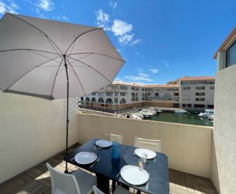 en location saisonnière Studio cabine Sète