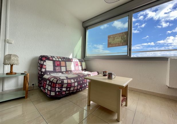 en location saisonnière Studio cabine Sète