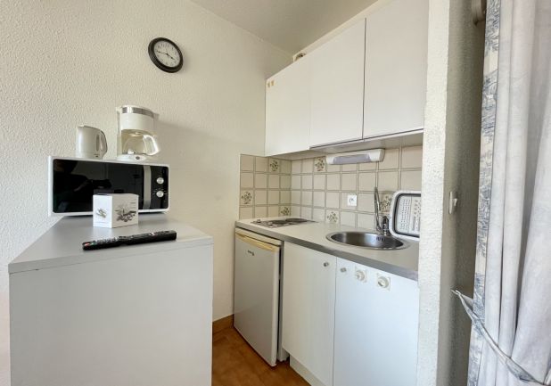 en location saisonnière Studio cabine Sète