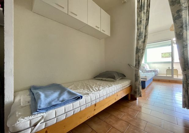 en location saisonnière Studio cabine Sète