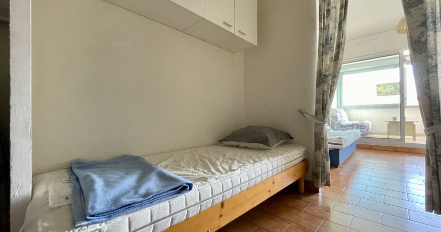 en location saisonnière Studio cabine Sète