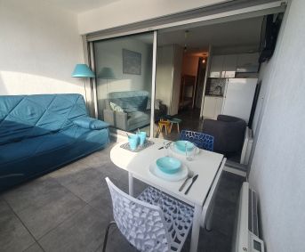 en location saisonnière Studio cabine Sète