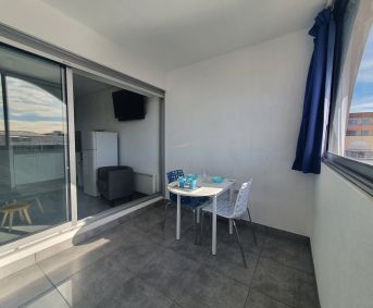 en location saisonnière Studio cabine Sète