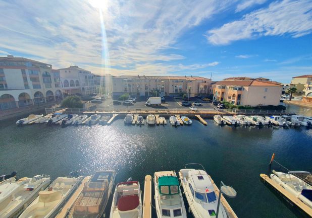 en location saisonnière Studio cabine Sète