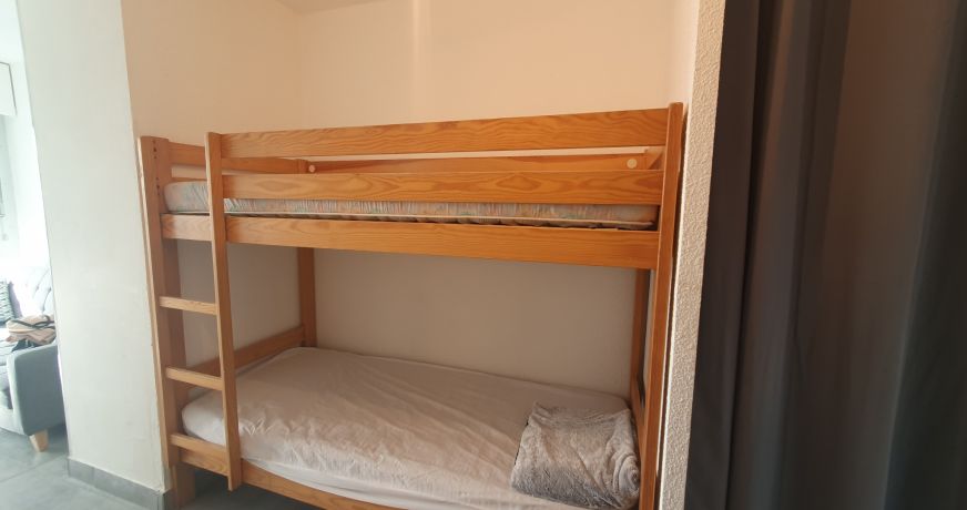 en location saisonnière Studio cabine Sète