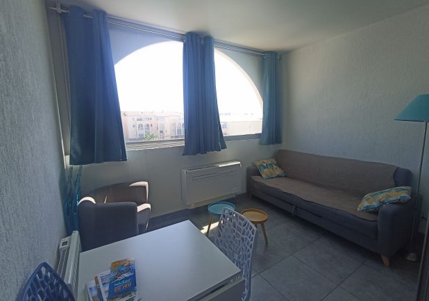 en location saisonnière Studio cabine Sète